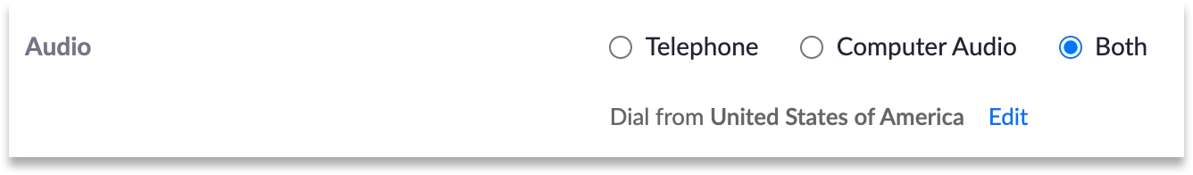 Set the audio to both