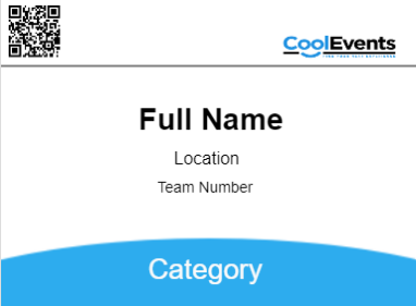 event name badges