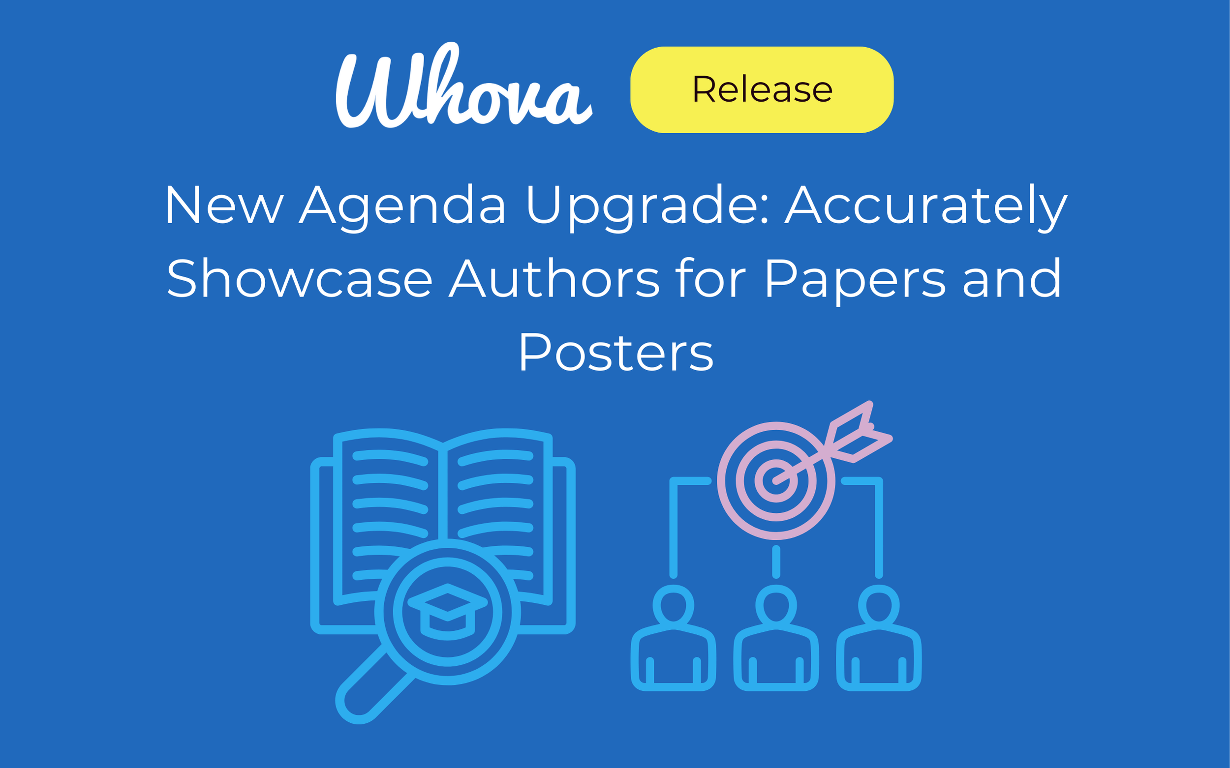New Agenda Upgrade: Accurately Showcase Authors for Papers and Posters