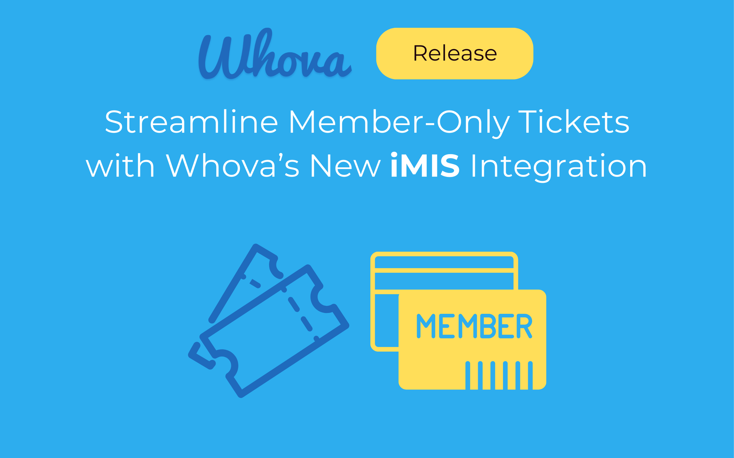 Streamline Member-Only Tickets with Whova’s New iMIS Integration