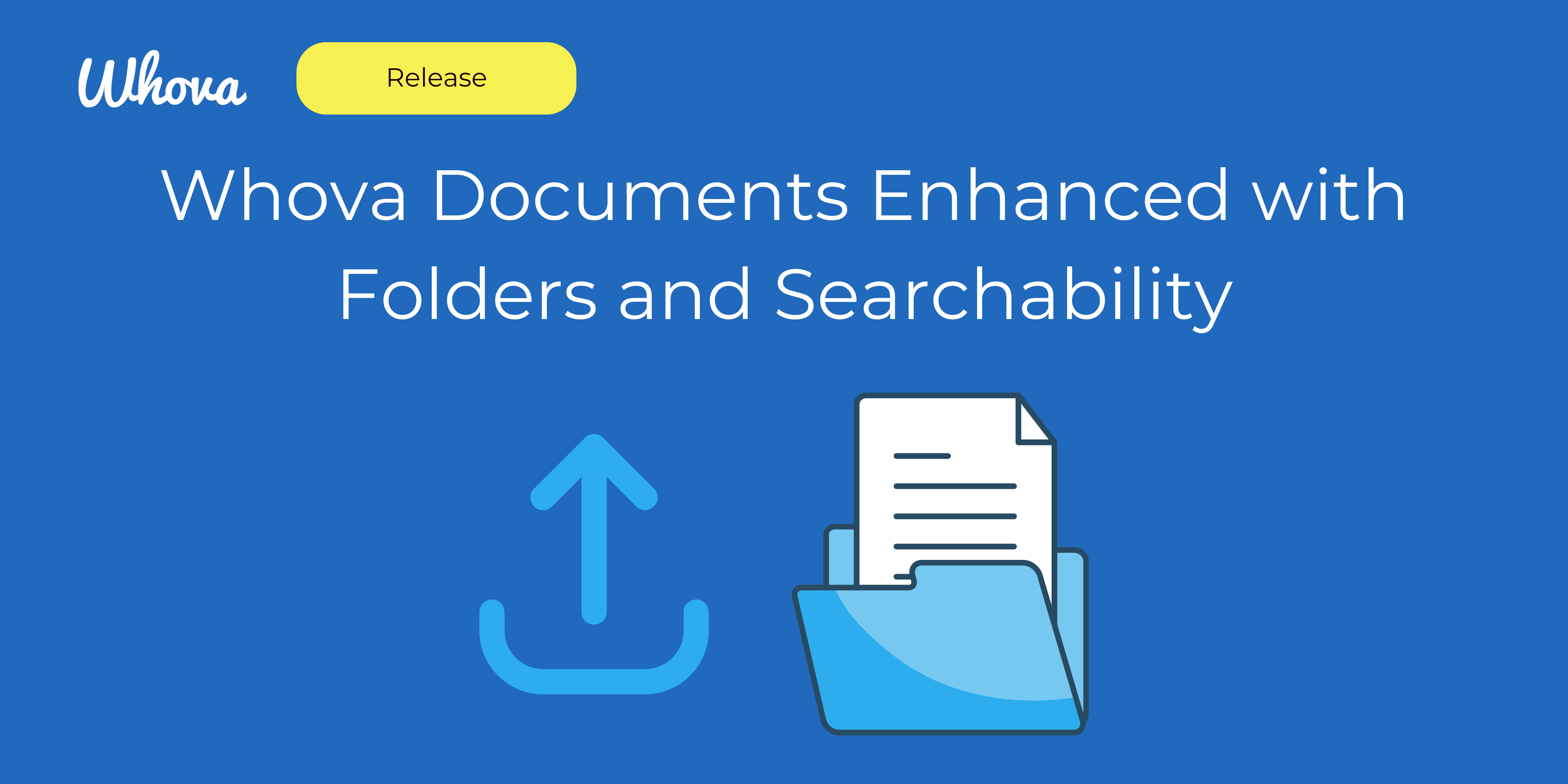 Whova Documents Enhanced with Folders and Searchability
