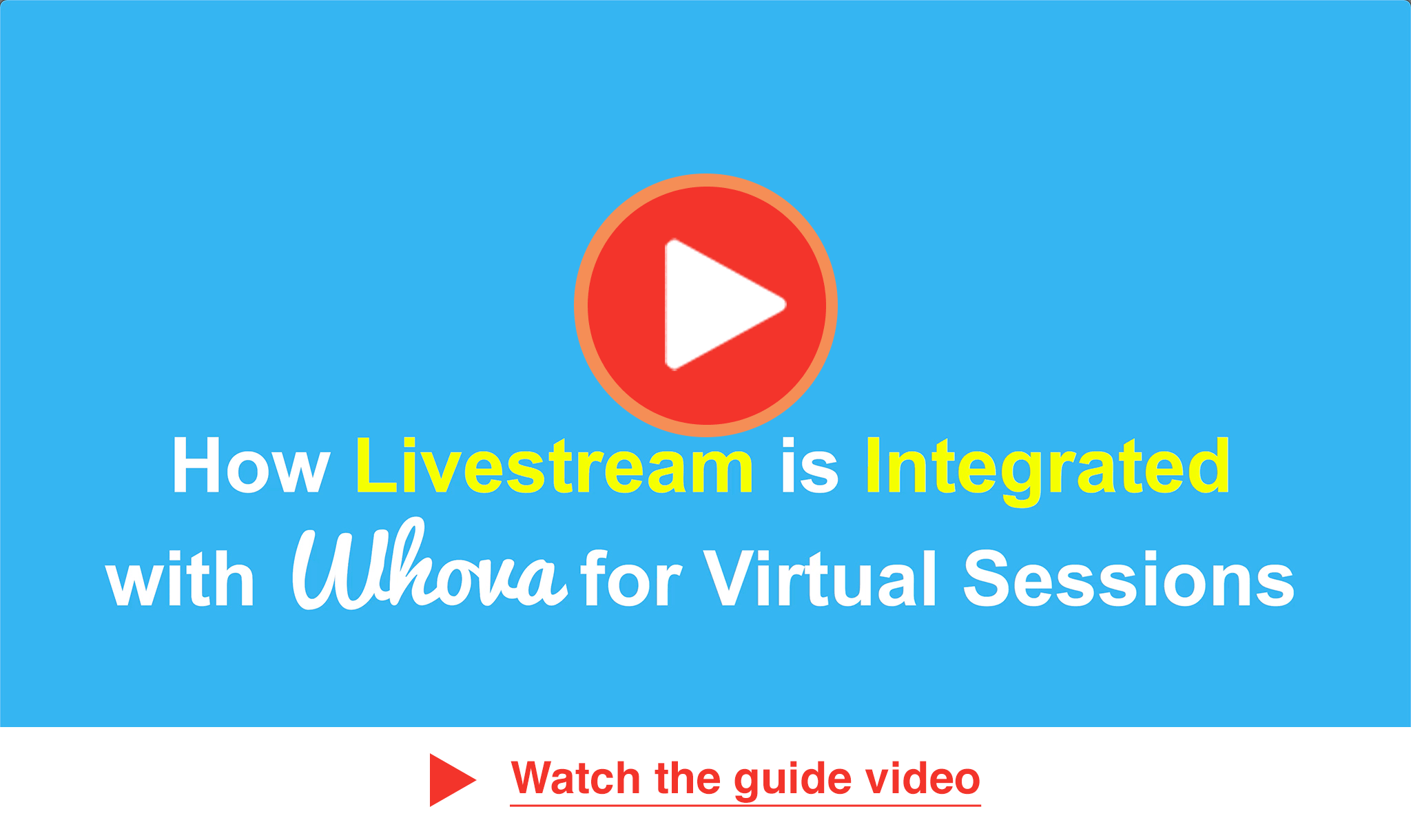 Watch how livestream is integrated with Whova