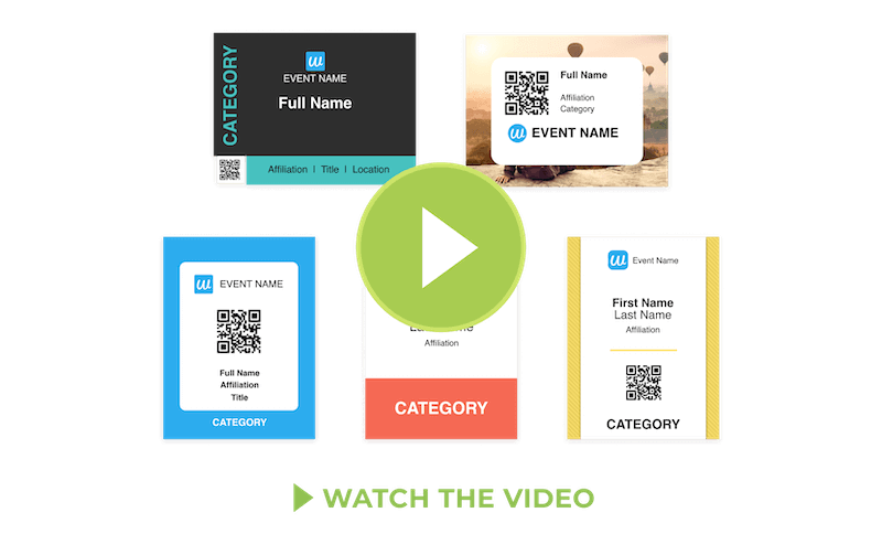 Whova Name Badges