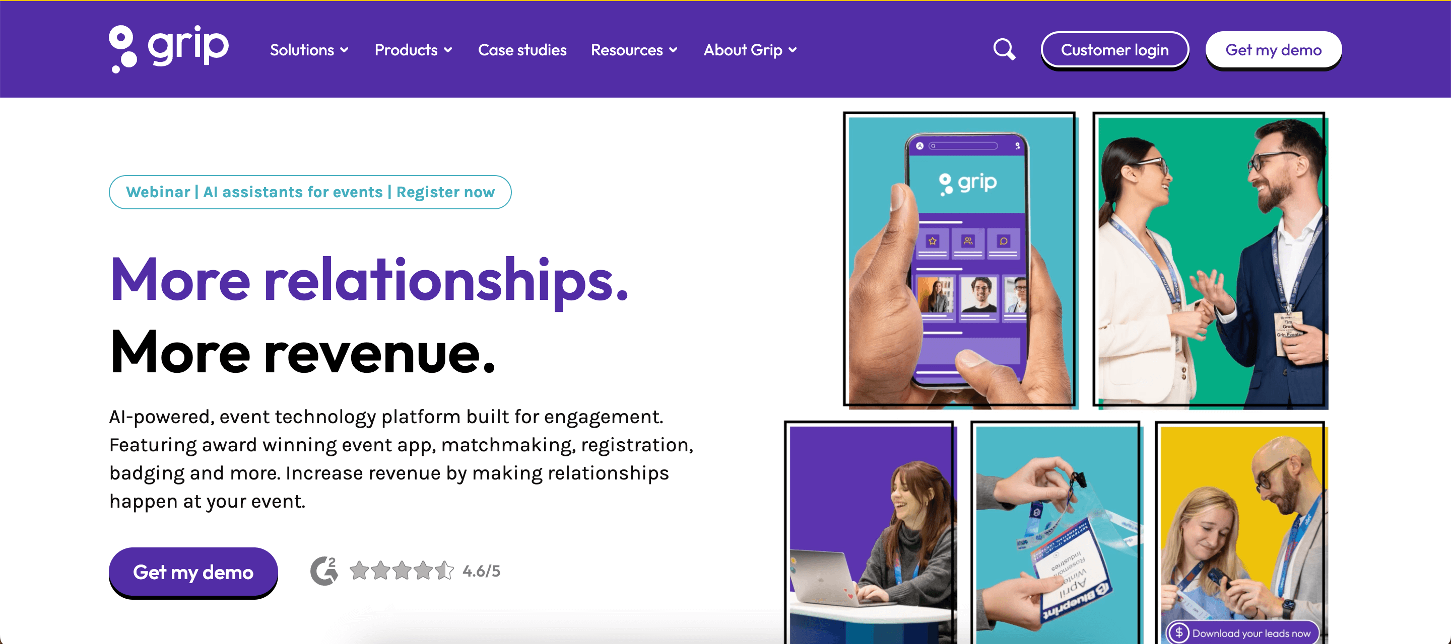 Grip homepage