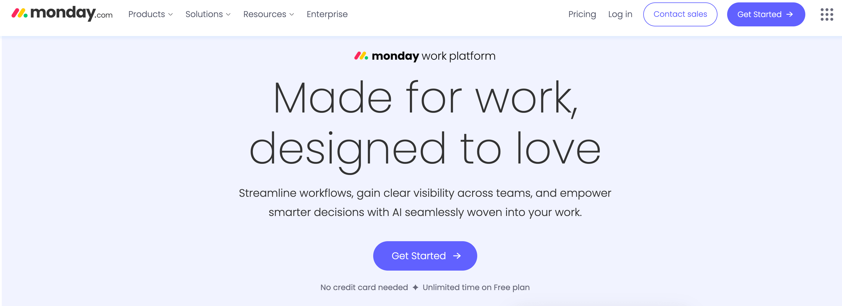 Monday.com website