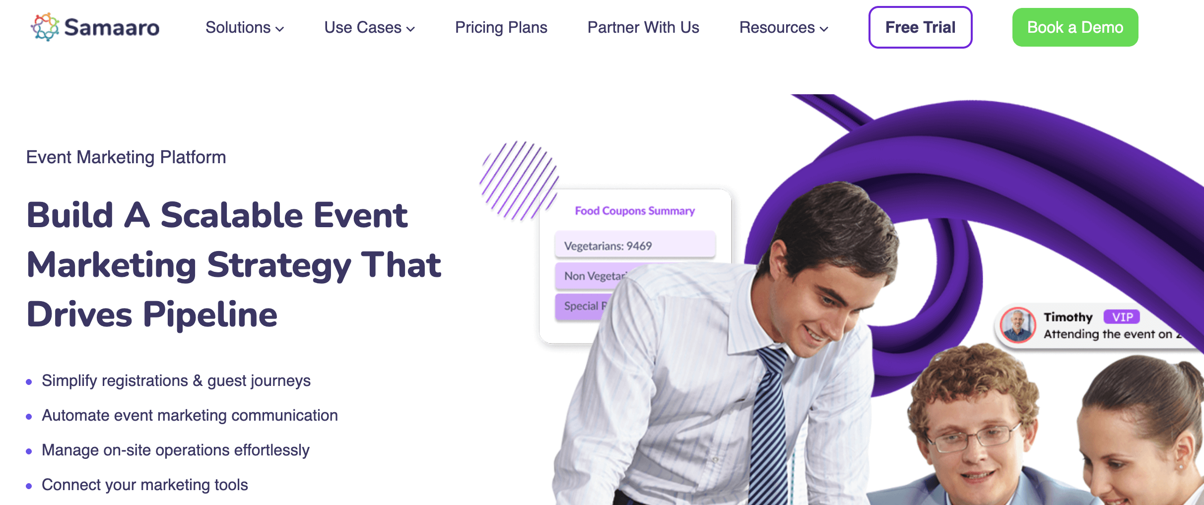 Samaaro website 